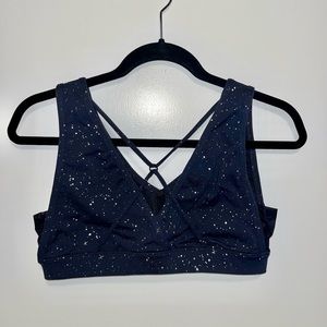 Wear It To Heart Cross Back Sports Bra WITH